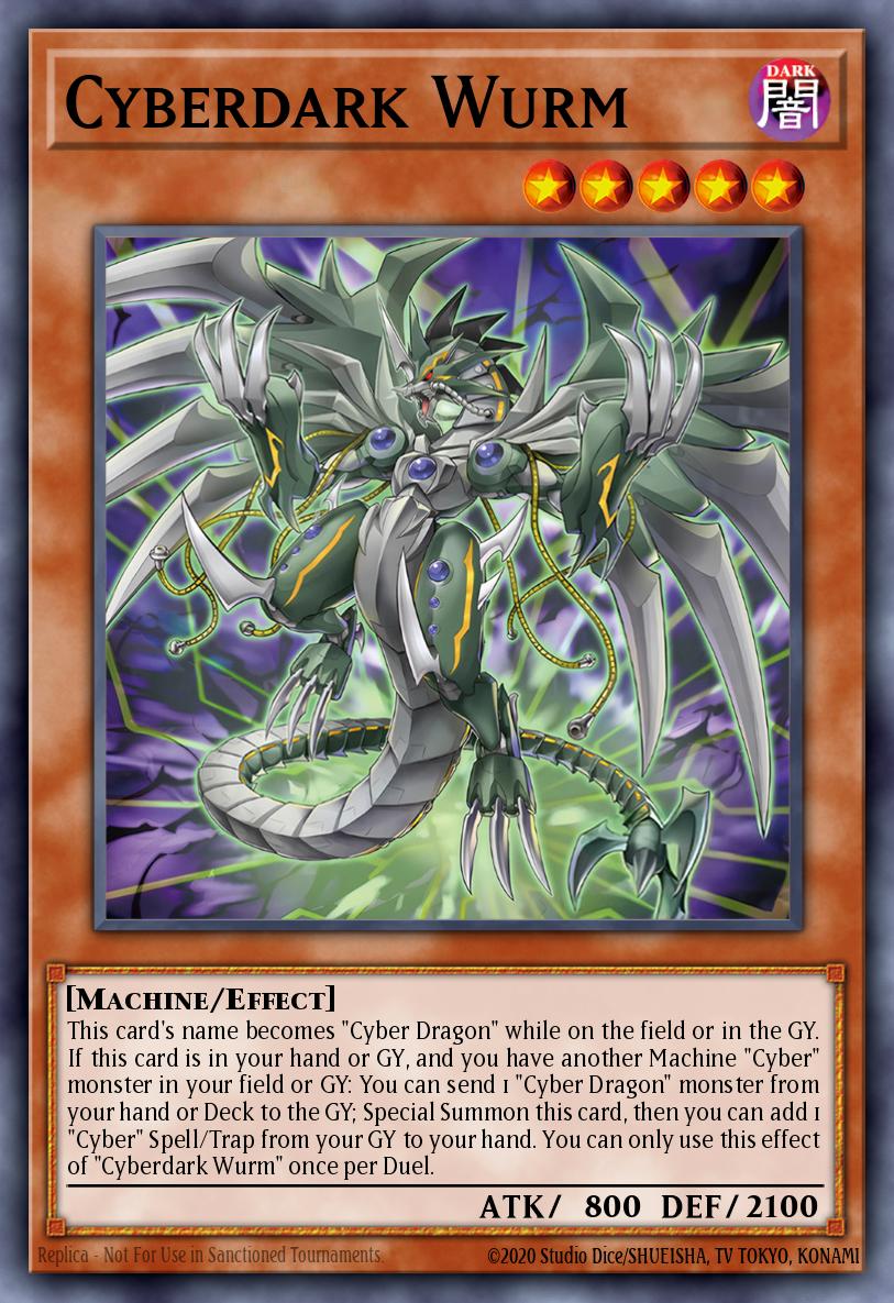 (027) YuGiOh TCG ALIN: Alliance Insight Single: Cyberdark Wurm (V.1 - Ultra Rare)  Ultra Rare