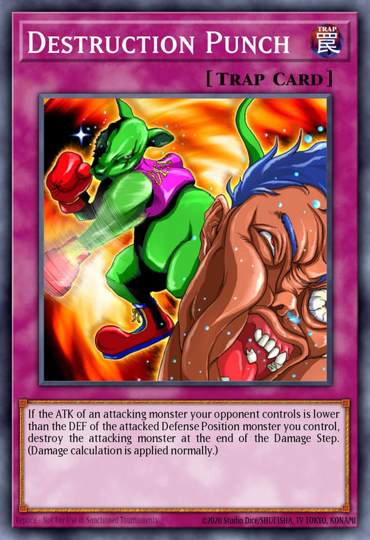 (018) YuGiOh TCG DB2: Dark Beginning 2 Single: Destruction Punch  Common