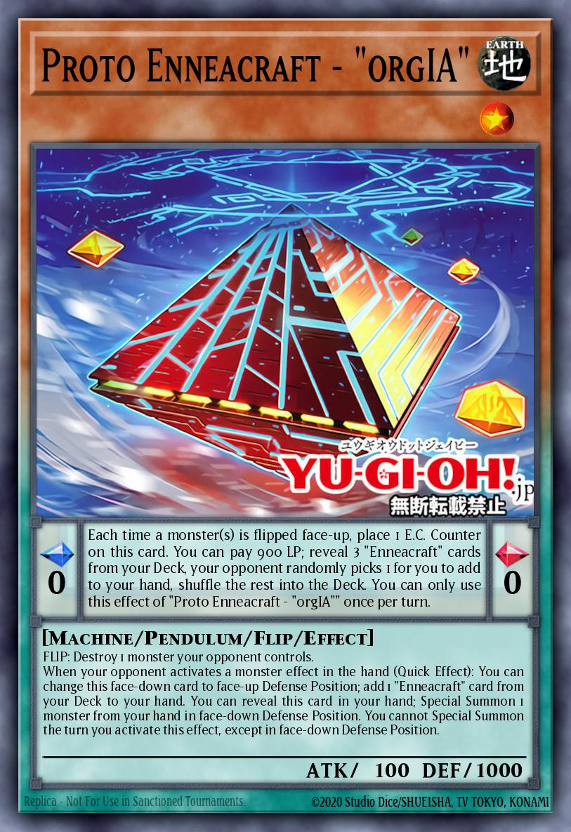 (016) YuGiOh TCG PHRE: Phantom Revenge Single: Proto Enneacraft - orgIA (V.2 - Super Rare)  Super Rare