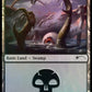 (561) Magic The Gathering Secret Lair Drop Series Single: Swamp (V.12) Holo Land