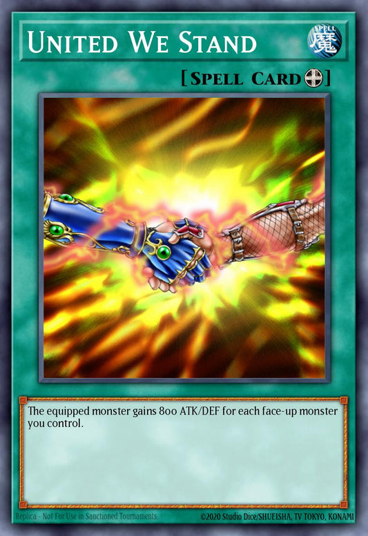 (112) YuGiOh TCG RA03: Quarter Century Bonanza Single: United We Stand (V.2 - Quarter Century Secret Rare)  Quarter Century Secret Rare