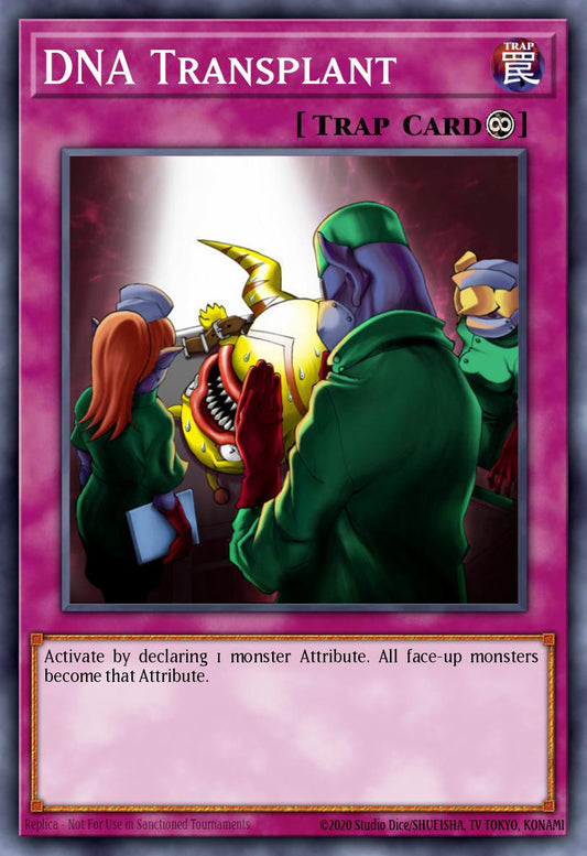 (292) YuGiOh TCG LCYW: Legendary Collection 3: Mega Pack Single: DNA Transplant  Common