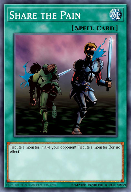 (083) YuGiOh TCG DB2: Dark Beginning 2 Single: Share the Pain  Common
