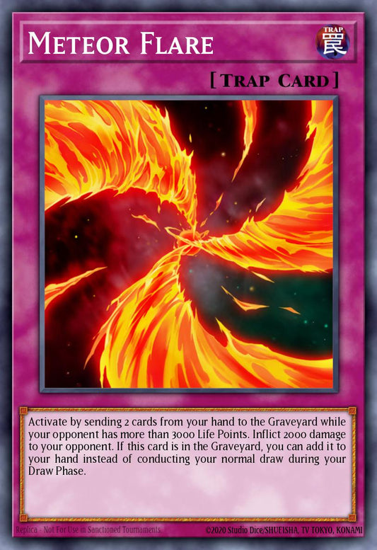 (067) YuGiOh TCG ABPF: Absolute Powerforce Single: Meteor Flare  Common