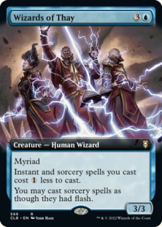 (568) Magic The Gathering Commander Legends: Battle for Baldur's Gate: Extras Single: Wizards of Thay Holo Rare