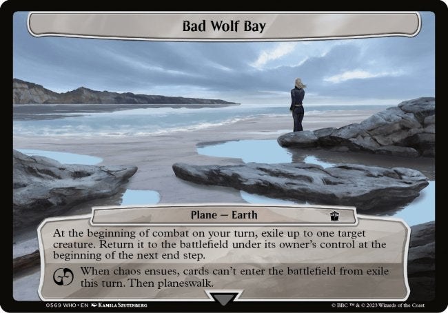 (569) Magic The Gathering Universes Beyond: Doctor Who Single: Bad Wolf Bay  Common