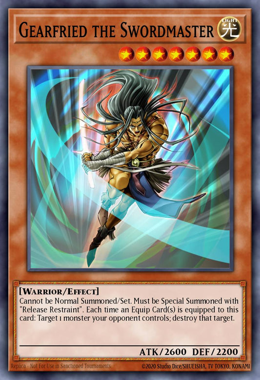(040) YuGiOh TCG LCJW: Legendary Collection 4: Mega Pack Single: Gearfried the Swordmaster  Common