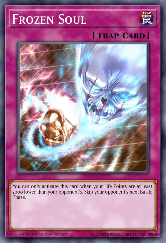 (EN096) YuGiOh TCG DCR: Dark Crisis Single: Frozen Soul (V.2 - Common)  Common