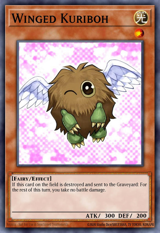 (017) YuGiOh TCG MP24: 25th Anniversary Tin: Dueling Mirrors Single: Winged Kuriboh  Quarter Century Secret Rare