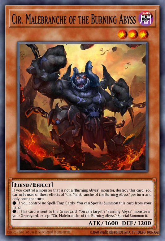 (235) YuGiOh TCG RA04: Quarter Century Stampede Single: Cir, Malebranche of the Burning Abyss (V.2 - Quarter Century Secret Rare)  Quarter Century Secret Rare
