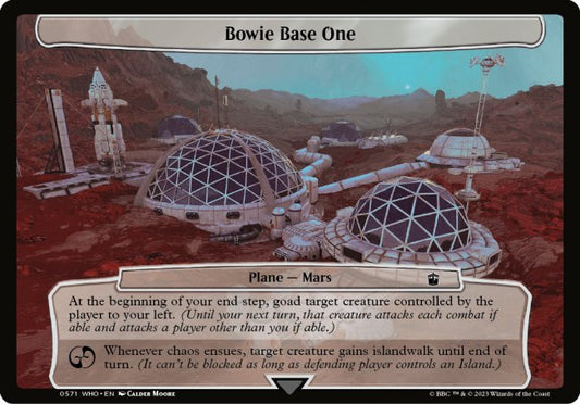 (571) Magic The Gathering Universes Beyond: Doctor Who Single: Bowie Base One  Common