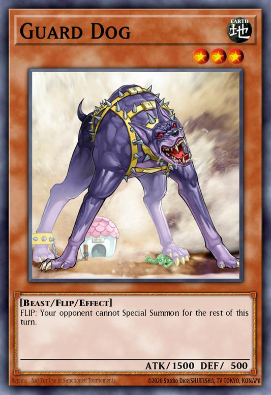 (053) YuGiOh TCG BLTR: Battles of Legend: Terminal Revenge Single: Guard Dog  Ultra Rare
