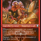 (573/361) Magic The Gathering Commander Legends: Extras Single: Kediss, Emberclaw Familiar Holo Uncommon