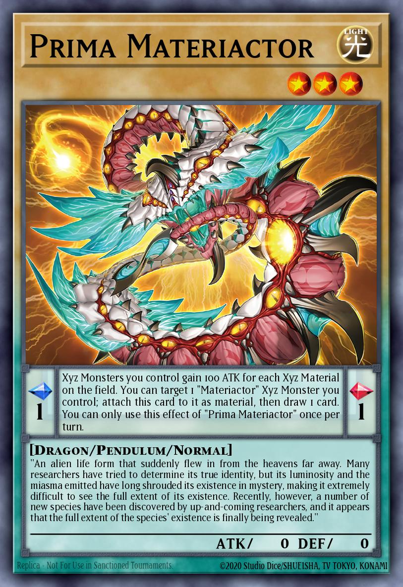 (021) YuGiOh TCG ALIN: Alliance Insight Single: Prima Materiactor  Common