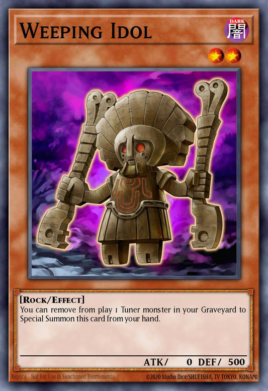 (021) YuGiOh TCG ABPF: Absolute Powerforce Single: Weeping Idol  Common
