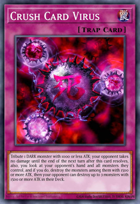 (070) YuGiOh TCG PGL2: Premium Gold 2 Single: Crush Card Virus  Gold Rare