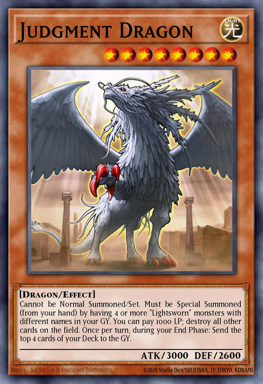 (196) YuGiOh TCG RA03: Quarter Century Bonanza Single: Judgment Dragon (V.2 - Quarter Century Secret Rare)  Quarter Century Secret Rare