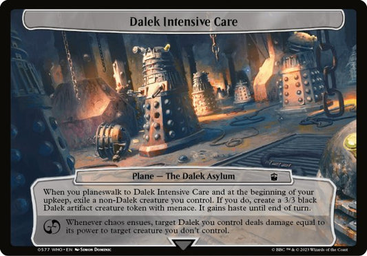 (577) Magic The Gathering Universes Beyond: Doctor Who Single: Dalek Intensive Care  Common