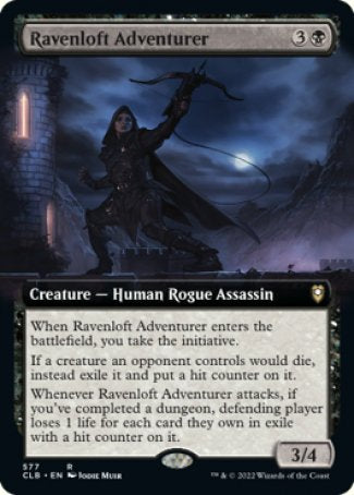 (577) Magic The Gathering Commander Legends: Battle for Baldur's Gate: Extras Single: Ravenloft Adventurer  Rare