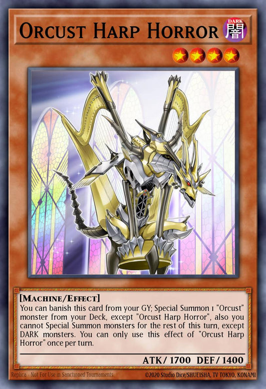 (071) YuGiOh TCG BLTR: Battles of Legend: Terminal Revenge Single: Orcust Harp Horror (V.1 - Ultra Rare)  Ultra Rare