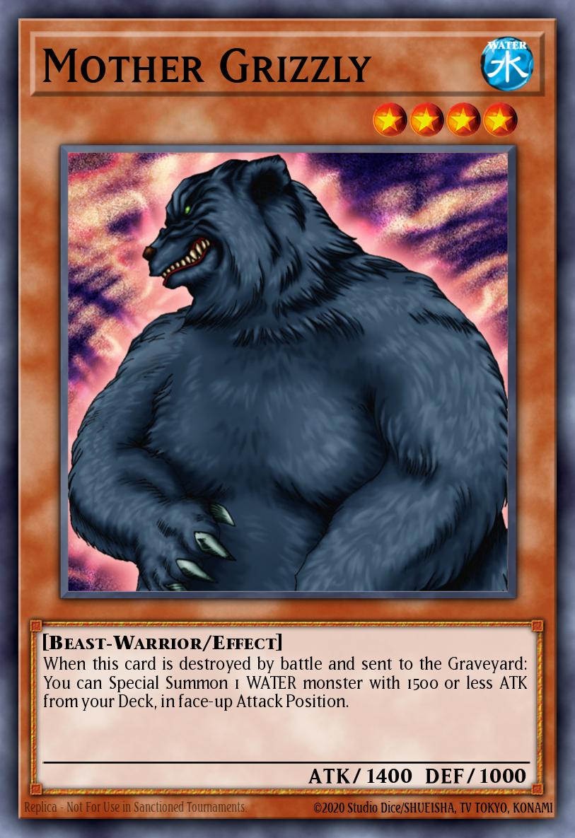 (237) YuGiOh TCG LCYW: Legendary Collection 3: Mega Pack Single: Mother Grizzly  Secret Rare