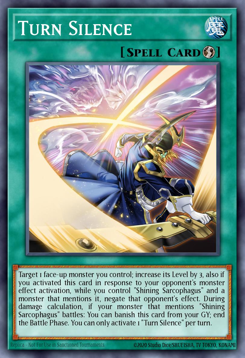 (052) YuGiOh TCG LEDE: Legacy of Destruction Single: Turn Silence  Super Rare