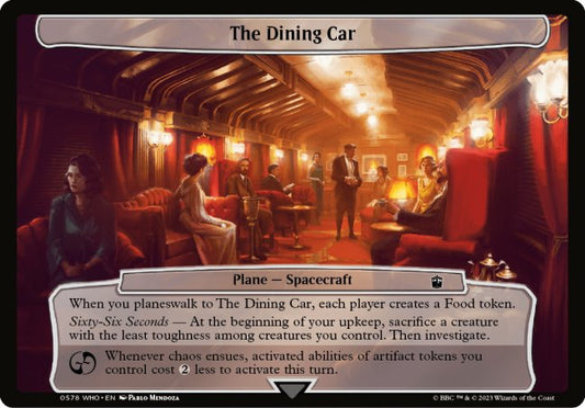 (578) Magic The Gathering Universes Beyond: Doctor Who Single: The Dining Car  Common
