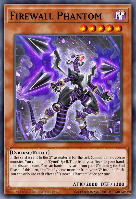 (185) YuGiOh TCG MP24: 25th Anniversary Tin: Dueling Mirrors Single: Firewall Phantom  Ultra Rare