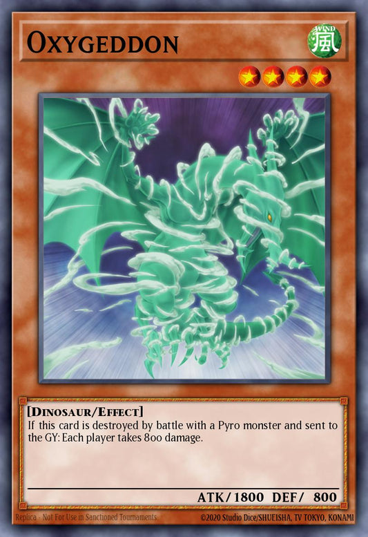 (041) YuGiOh TCG LEDU: Legendary Duelists Single: Oxygeddon  Common