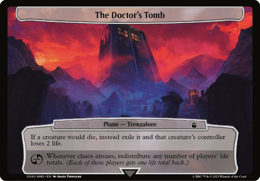 (580) Magic The Gathering Universes Beyond: Doctor Who Single: The Doctor's Tomb  Common