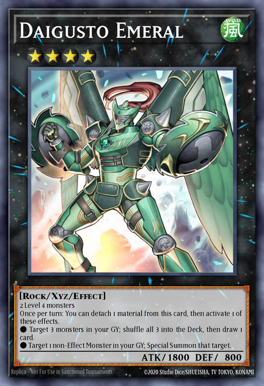 (081) YuGiOh TCG DUOV: Duel Overload Single: Daigusto Emeral  Ultra Rare