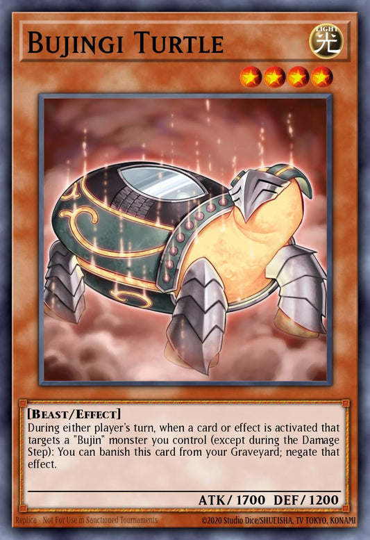 (071) YuGiOh TCG MP14: 2014 Mega-Tins Mega-Pack Single: Bujingi Turtle  Common
