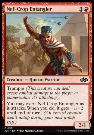 (581) Magic The Gathering Foundations Jumpstart Single: Nef-Crop Entangler  Common