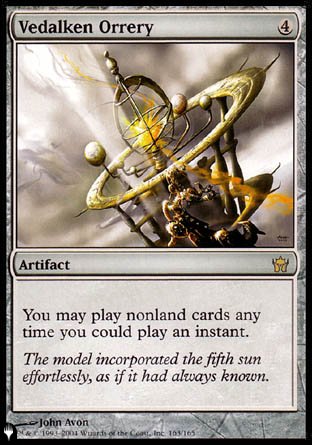 (163) Magic The Gathering The List Single: Vedalken Orrery  Rare
