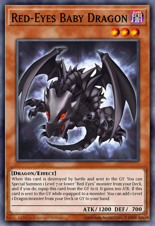 (001) YuGiOh TCG LEDU: Legendary Duelists Single: Red-Eyes Baby Dragon  Ultra Rare
