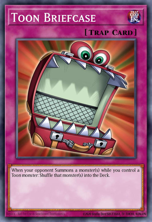 (080) YuGiOh TCG DLCS: Dragons of Legend: The Complete Series Single: Toon Briefcase (V.3 - Ultra Rare)  Ultra Rare