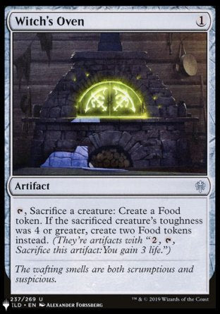 (237) Magic The Gathering The List Single: Witch's Oven  Uncommon