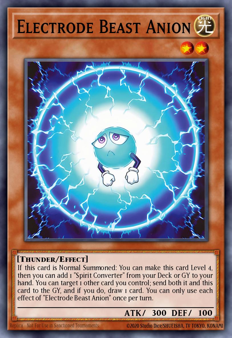 (033) YuGiOh TCG BLTR: Battles of Legend: Terminal Revenge Single: Electrode Beast Anion  Ultra Rare