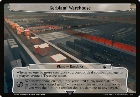 (586) Magic The Gathering Universes Beyond: Doctor Who Single: Kerblam! Warehouse  Common