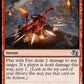 (586) Magic The Gathering Foundations Jumpstart Single: Play with Fire  Uncommon
