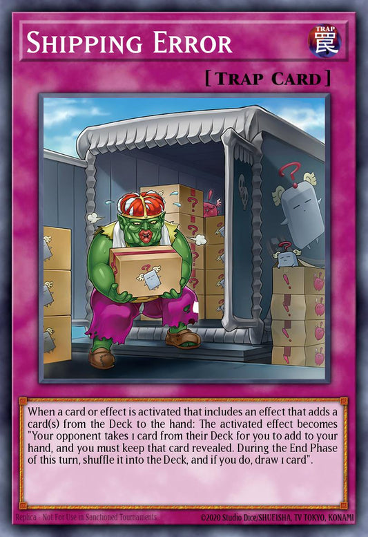 (DUAD079) YuGiOh TCG Duelist’s Advance Single: Shipping Error  Common