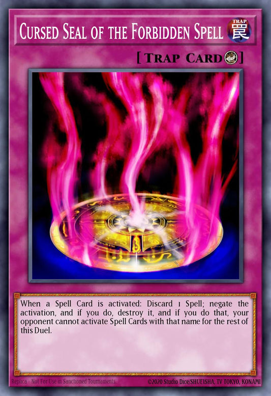 (076) YuGiOh TCG RA03: Quarter Century Bonanza Single: Cursed Seal of the Forbidden Spell (V.7 - Ultimate Rare)  Ultimate Rare