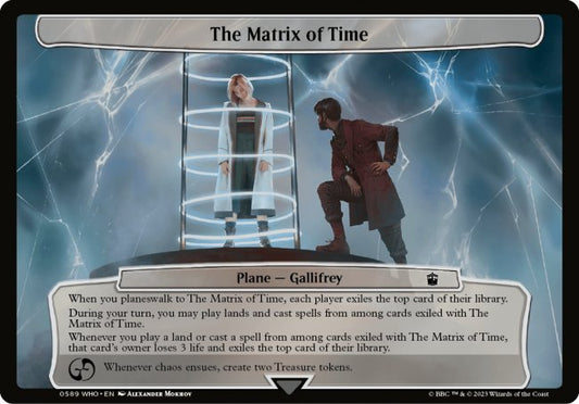 (589) Magic The Gathering Universes Beyond: Doctor Who Single: The Matrix of Time  Common
