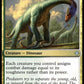 (218) Magic The Gathering The List Single: Belligerent Brontodon  Uncommon