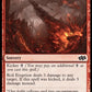 (592) Magic The Gathering Foundations Jumpstart Single: Roil Eruption  Common
