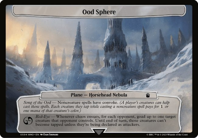 (594) Magic The Gathering Universes Beyond: Doctor Who Single: Ood Sphere  Common
