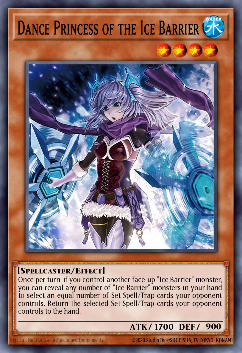 (050) YuGiOh TCG HAC1: Hidden Arsenal: Chapter 1 Single: Dance Princess of the Ice Barrier (V.2 - Parallel Rare)  Parallel Rare