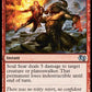 (599) Magic The Gathering Foundations Jumpstart Single: Soul Sear  Uncommon