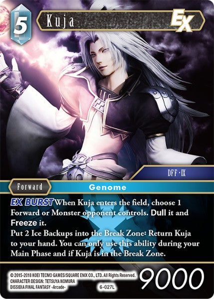 (027) Final Fantasy TCG Opus VI Single: Kuja (6-027)  Legend