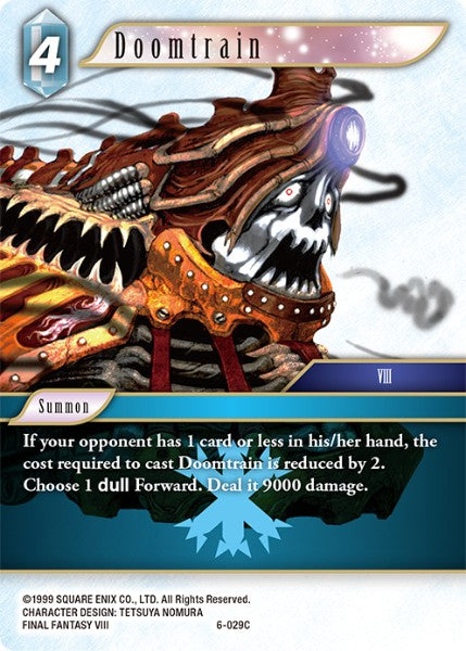 (029) Final Fantasy TCG Opus VI Single: Doomtrain (6-029) Holo Common